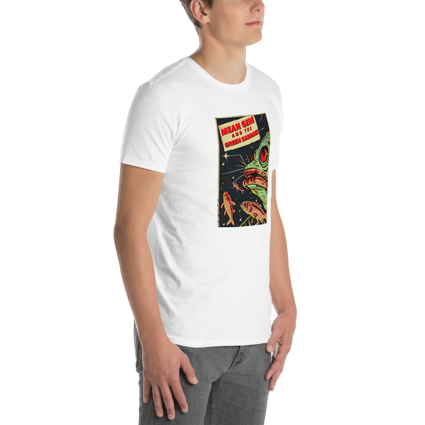 Mean Gene and the Green Sardine T-Shirt