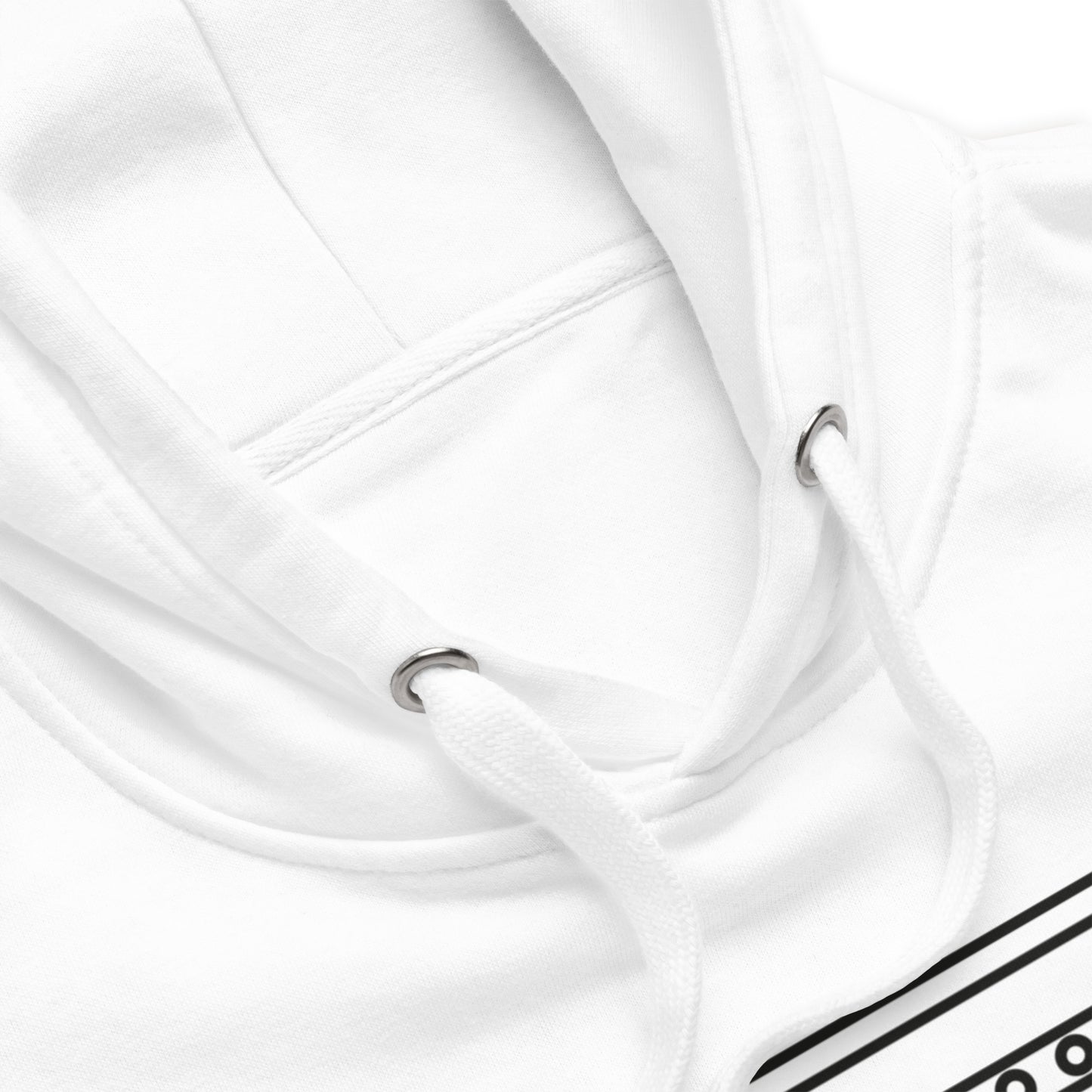 Lilrobo Logo White Unisex Hoodie