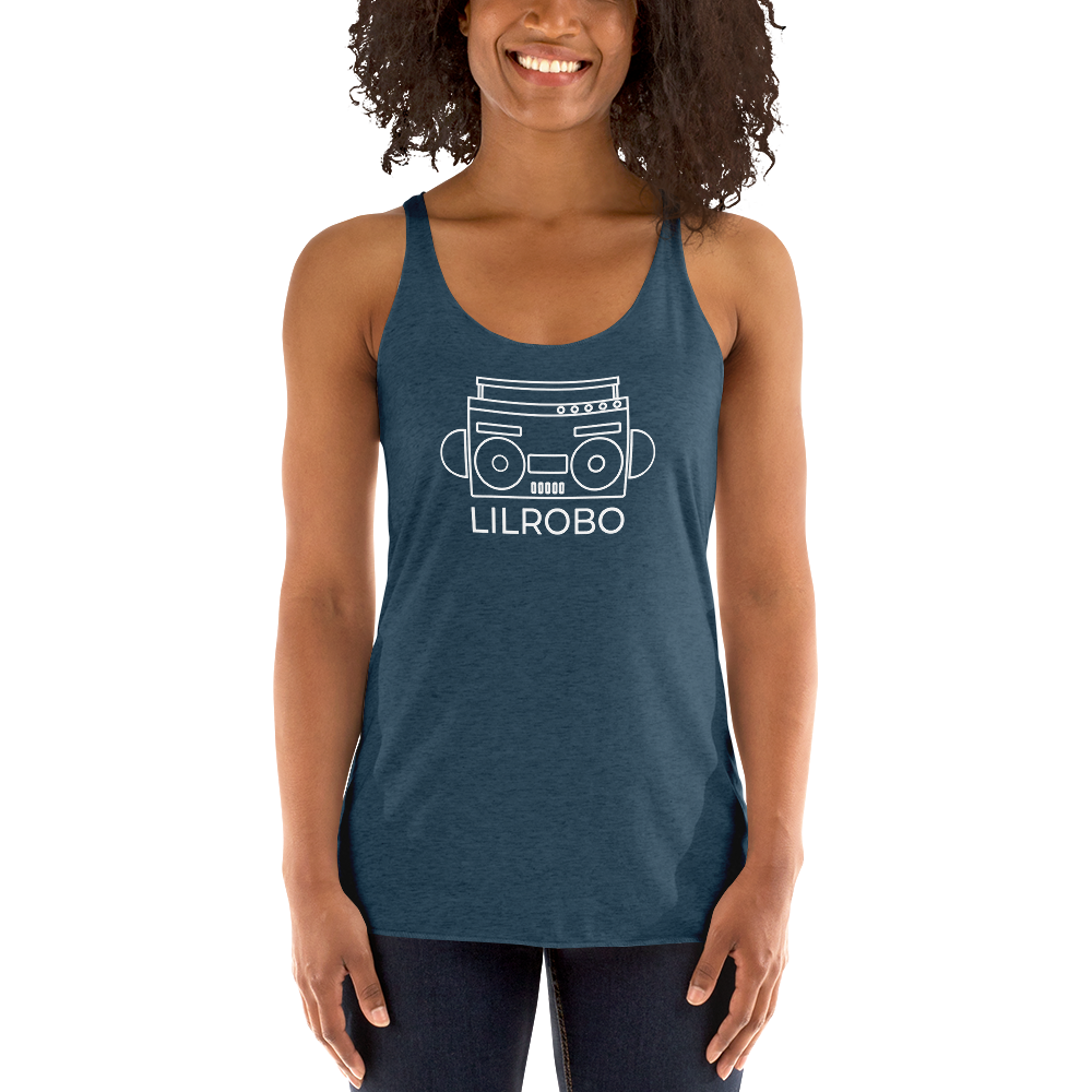 Lilrobo Logo Women's Racerback Tank