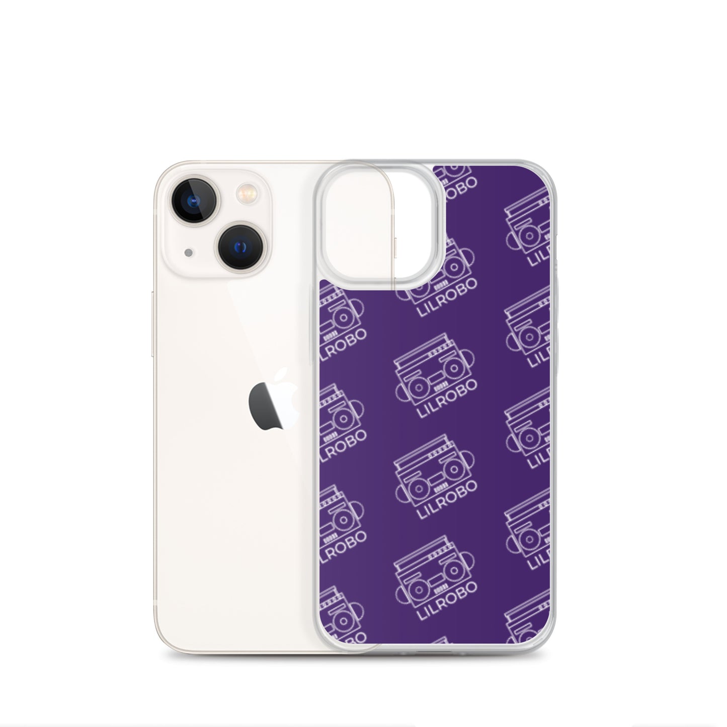 Lilrobo Logo iPhone Case (Purple)