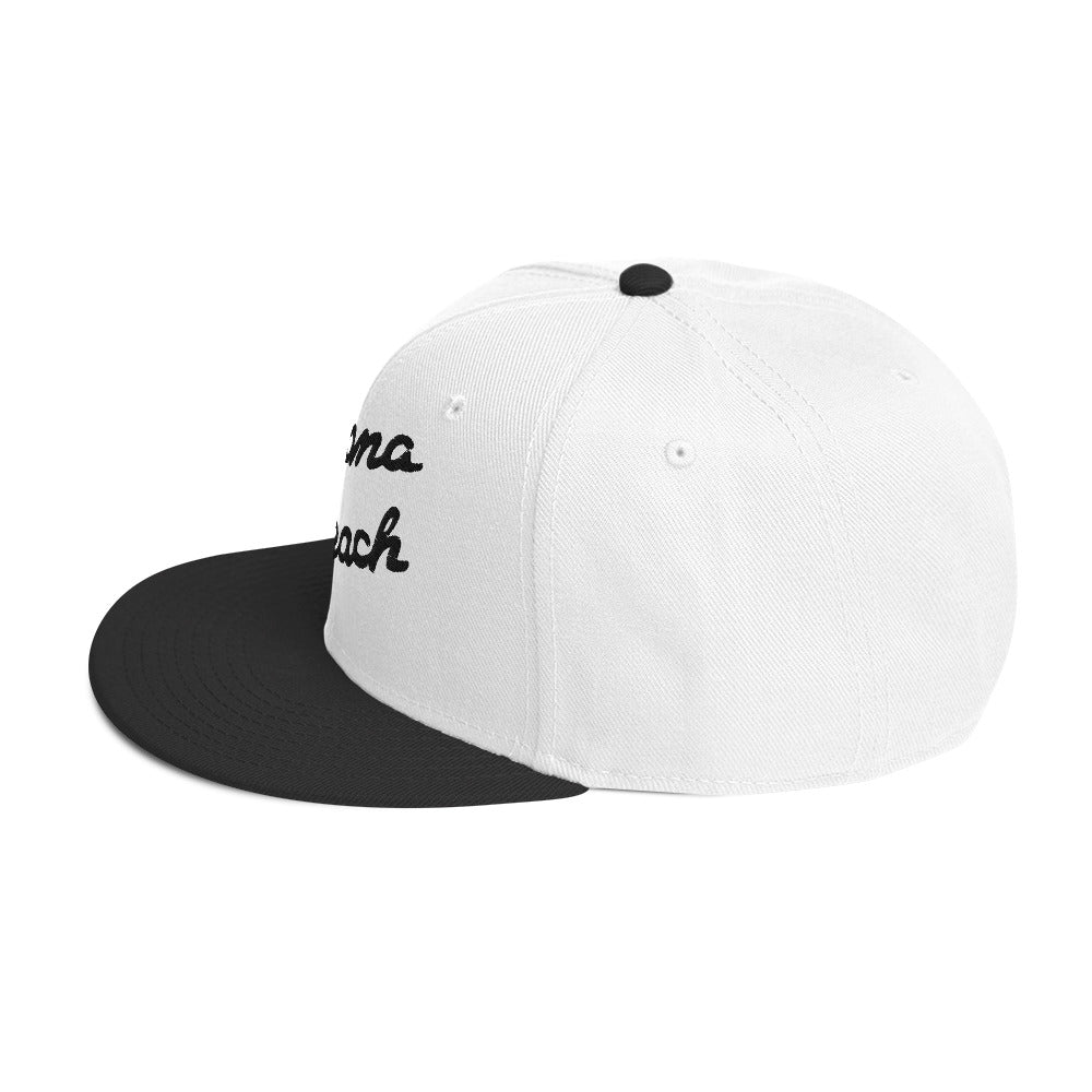 Solana Beach Sign Snapback Hat