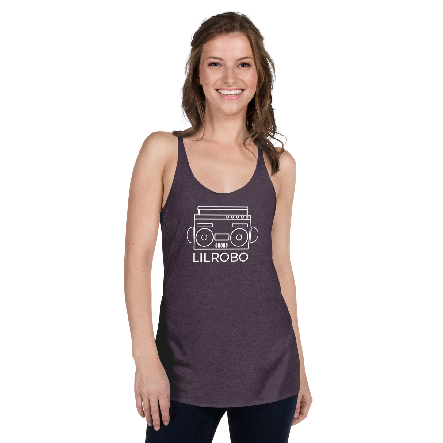 Lilrobo Logo Women's Racerback Tank