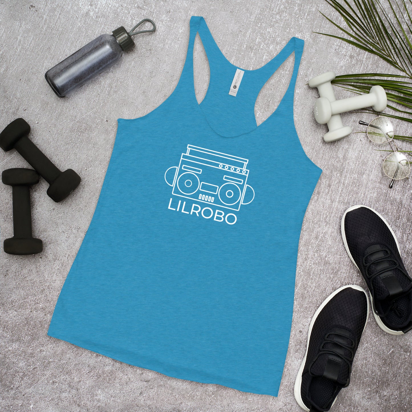 Lilrobo Logo Women's Racerback Tank