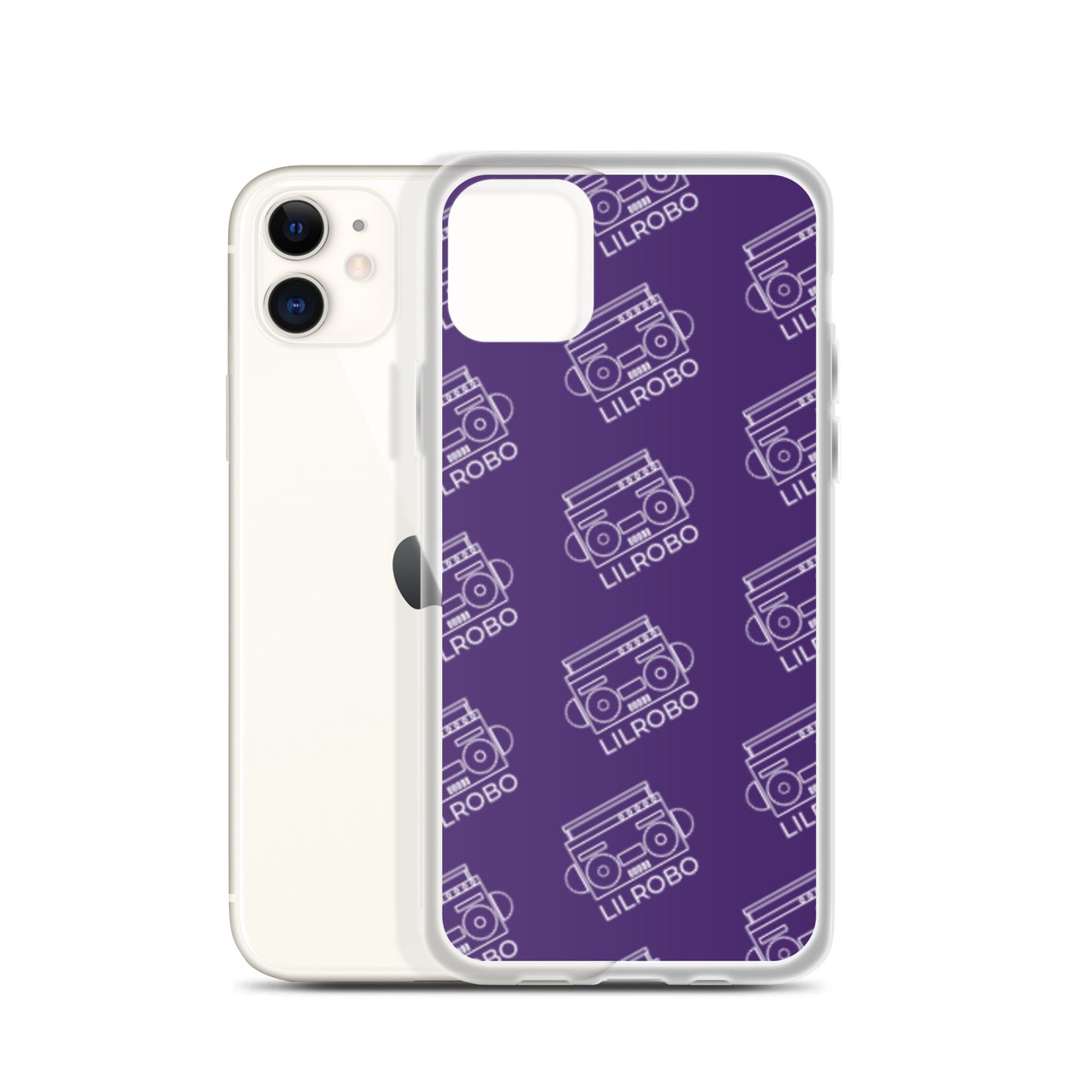 Lilrobo Logo iPhone Case (Purple)