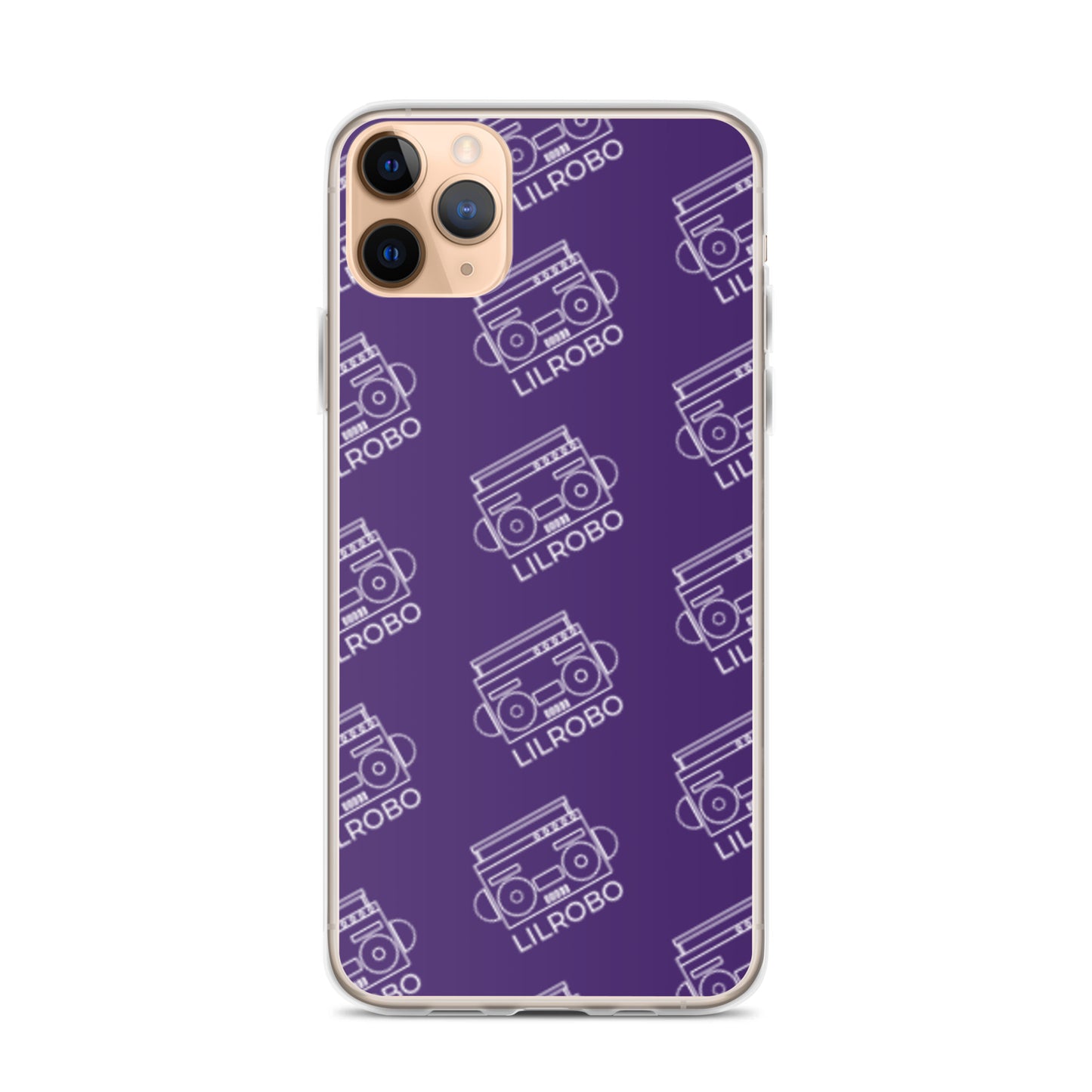 Lilrobo Logo iPhone Case (Purple)