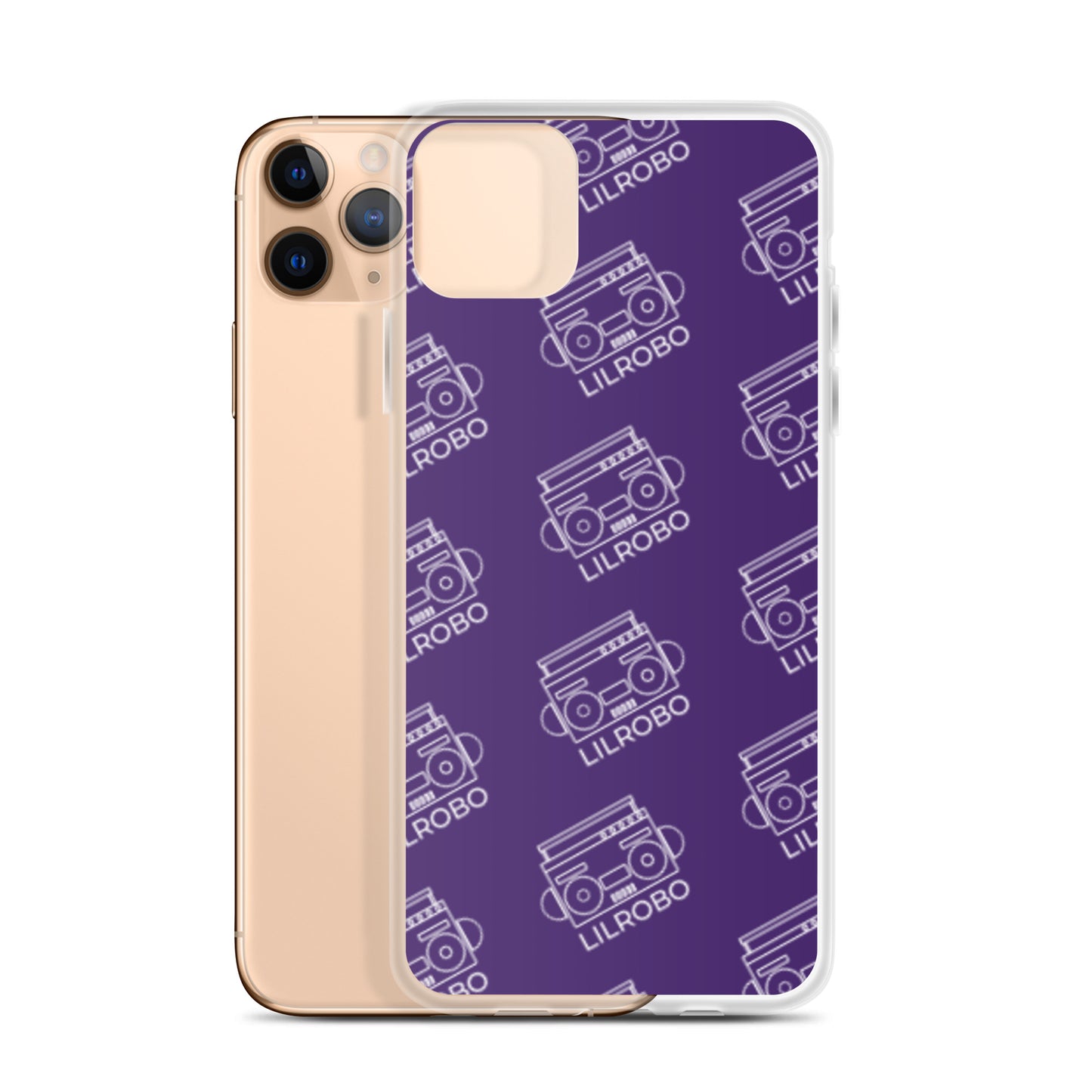 Lilrobo Logo iPhone Case (Purple)