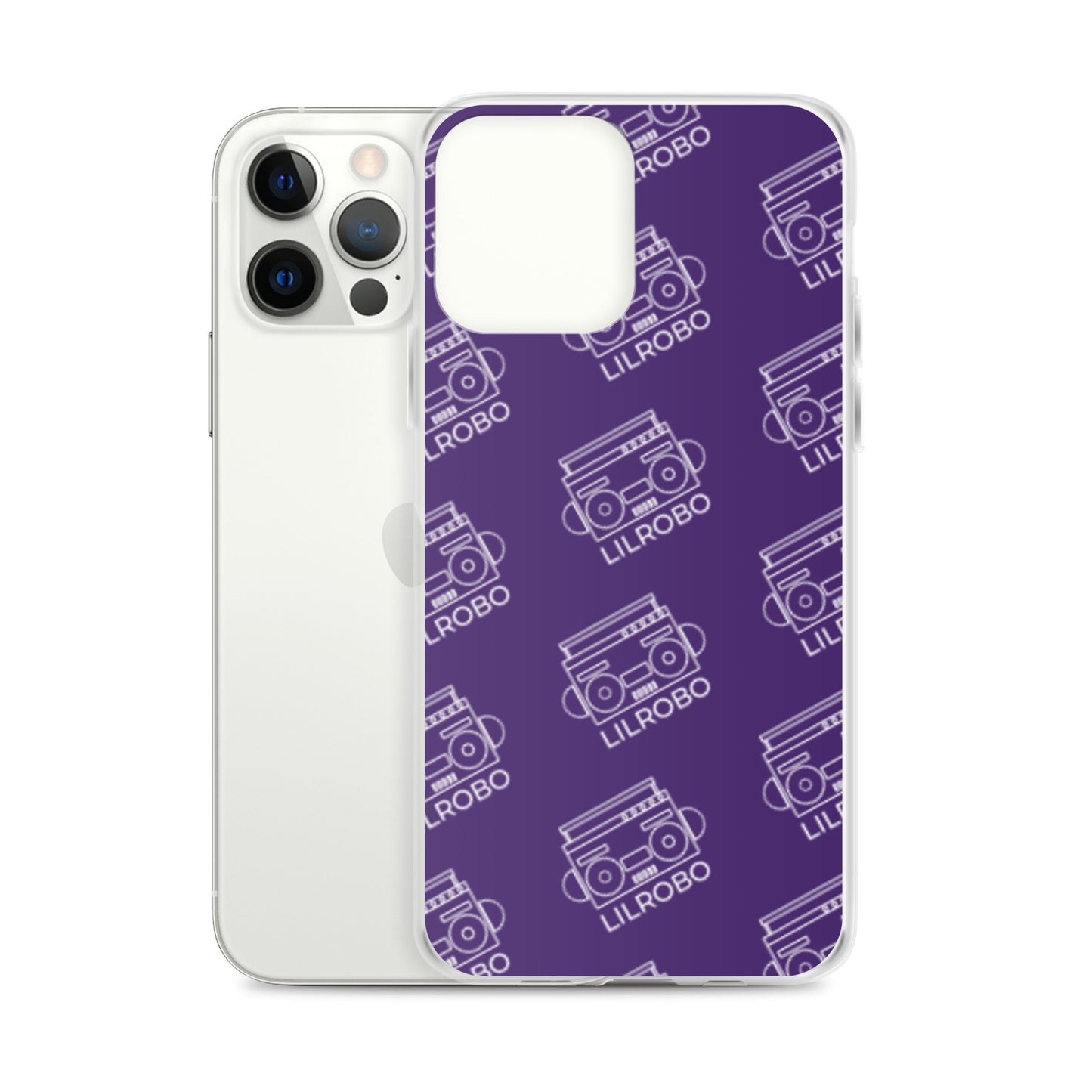 Lilrobo Logo iPhone Case (Purple)