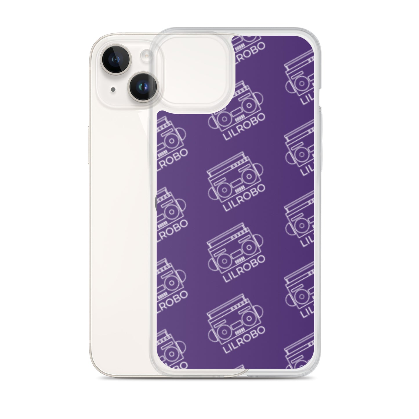 Lilrobo Logo iPhone Case (Purple)