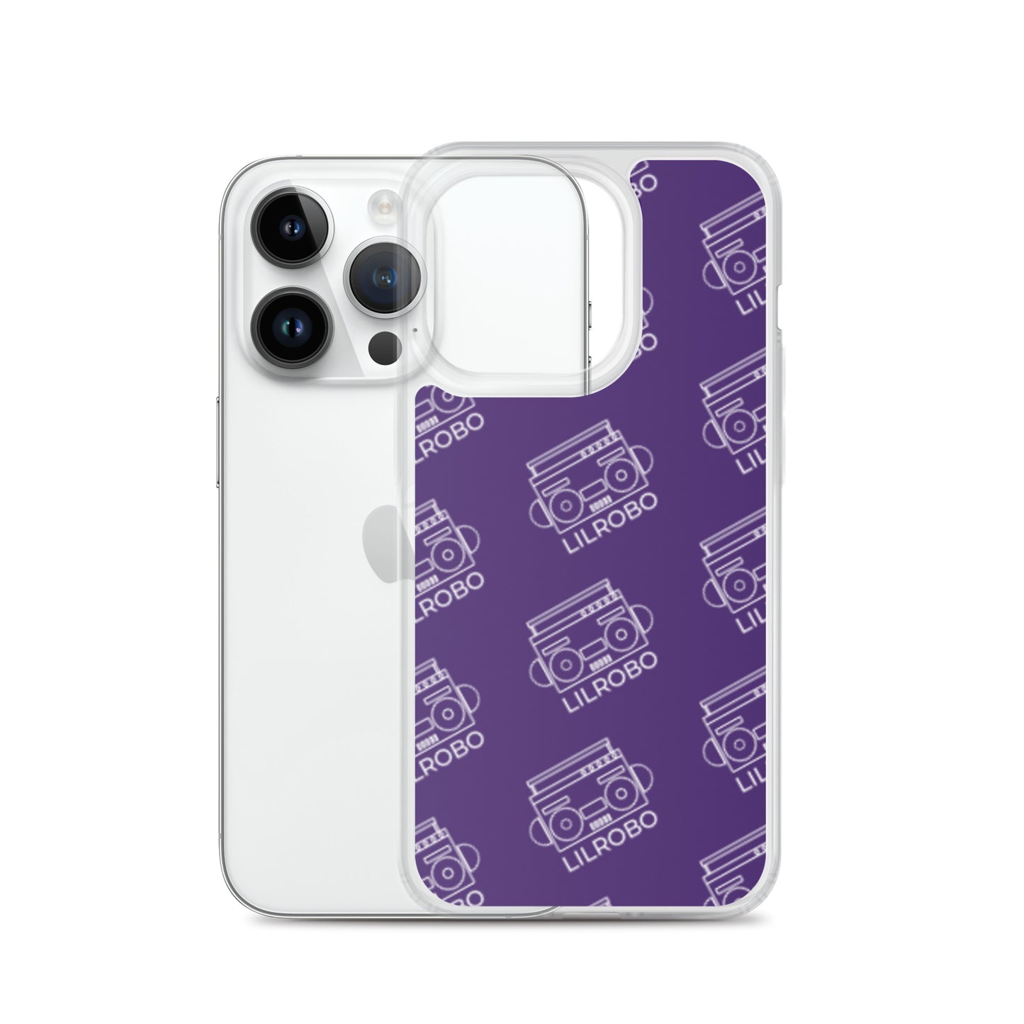 Lilrobo Logo iPhone Case (Purple)