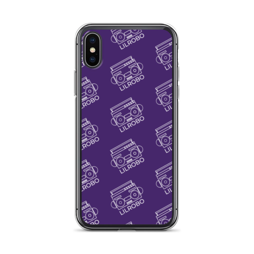 Lilrobo Logo iPhone Case (Purple)