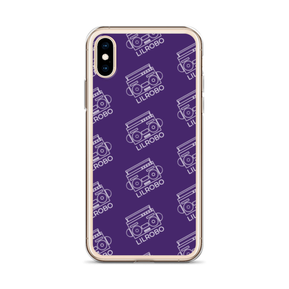 Lilrobo Logo iPhone Case (Purple)