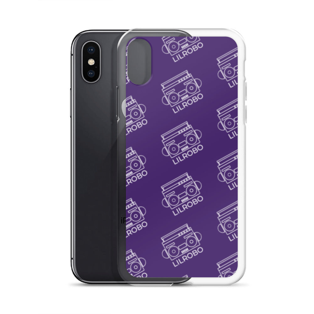 Lilrobo Logo iPhone Case (Purple)