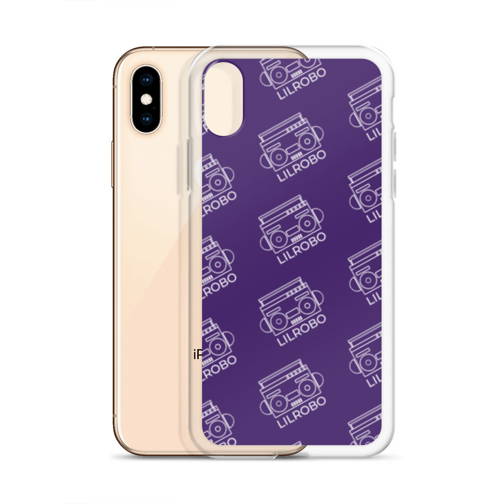 Lilrobo Logo iPhone Case (Purple)