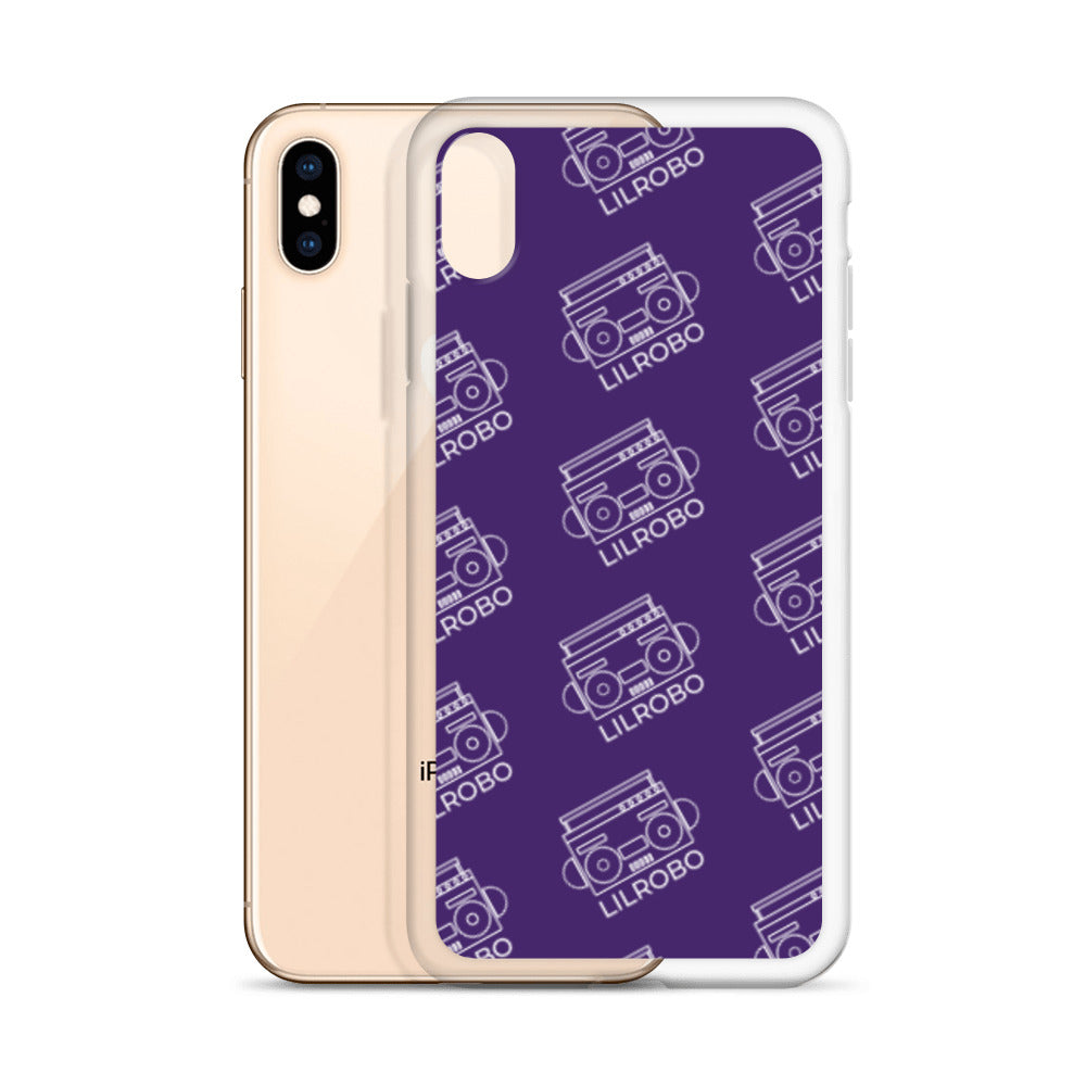 Lilrobo Logo iPhone Case (Purple)